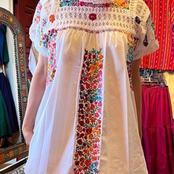 Bazaar Del Mundo - I couldn't resist this beautiful dress from Oaxaca.
