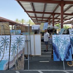 The Street Fair at College of the Desert - Frederico the Artist