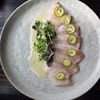 Yuki Yama Sushi - Hamachi carpaccio - Sushi Bars Near Me - Park City, Utah