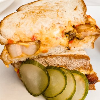 Ivory House - Pimento cheese and pork belly grilled cheese - Cocktail Bars Near Me - Cincinnati, Ohio