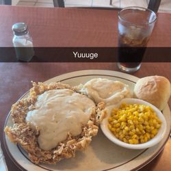 Six Mile Cafe - Chicken fried steak