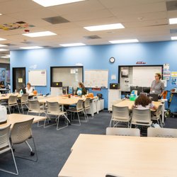 Options for Youth - Arleta - Options For Youth has an open layout where students can meet with teachers while learning in different learning formats like SGI and IS.