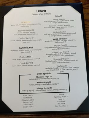 Menu photo 8 Mirazur Restaurant Baywood Park, CA