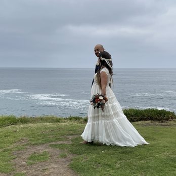 Marta's Tailor Shop - The dress after alterations.  Short enough to walk in without any problems. - Bridal Near Me - Long Beach, California