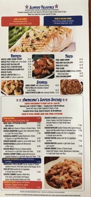Menu photo 2 Americana Diner & Restaurant Middletown, NY Menu photo 2 Americana Diner & Restaurant Middletown, NY