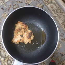 KFC - This is what the KFC sandwich looks like when you re-heat it...