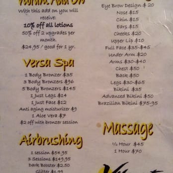 Vibrant Tanning Studios - Price sheet as of 1/28/14 - Tanning Near Me - Palm Desert, California Vibrant Tanning Studios - Price sheet as of 1/28/14 - Tanning Near Me - Palm Desert, California
