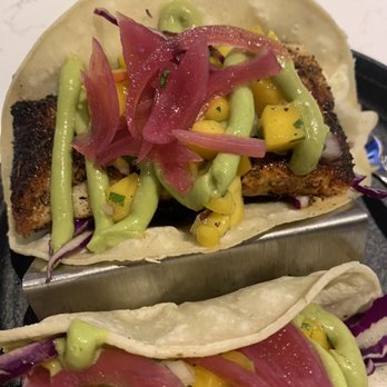 The Shores Restaurant - Blackened Mahi Tacos YUMMM! - New American Near Me - Oxnard, California The Shores Restaurant - Blackened Mahi Tacos YUMMM! - New American Near Me - Oxnard, California