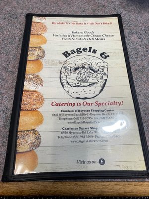 Menu photo 5 Bagels & Lake Worth, FL