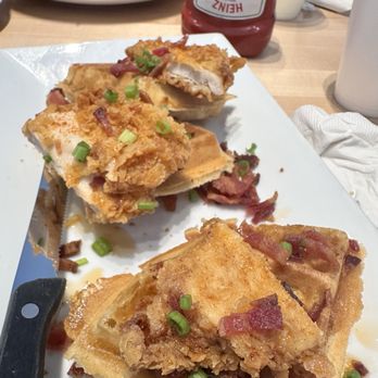 Eggsquisite Cafe - Waffle Chicken Beni - Breakfast & Brunch Near Me - Mansfield, Texas