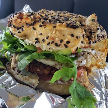 Spunky Monkey Coffee Kitchen - Vegan lunch sandwich with an egg added. - Sandwiches Near Me - Portland, Oregon Spunky Monkey Coffee Kitchen - Vegan lunch sandwich with an egg added. - Sandwiches Near Me - Portland, Oregon