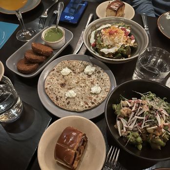 ROOP Chicago Innovative Indian Restaurant & Cocktail Bar - Sweet Potato Chaat, Avocado & Chickpea Bhel, Garlic Kulcha, Sabudana Cutlet, and Lamb Keema Hyderabadi - Indian Near Me - Chicago, Illinois ROOP Chicago Innovative Indian Restaurant & Cocktail Bar - Sweet Potato Chaat, Avocado & Chickpea Bhel, Garlic Kulcha, Sabudana Cutlet, and Lamb Keema Hyderabadi - Indian Near Me - Chicago, Illinois