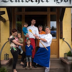 Deutscher Hof - Symbolische Geschäftsübergabe an die junge Familie...im Juni 2016
