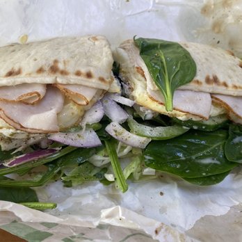 Subway - a wrap with meat and vegetables on it - Fast Food Near Me - Wadesboro, North Carolina Subway - a wrap with meat and vegetables on it - Fast Food Near Me - Wadesboro, North Carolina