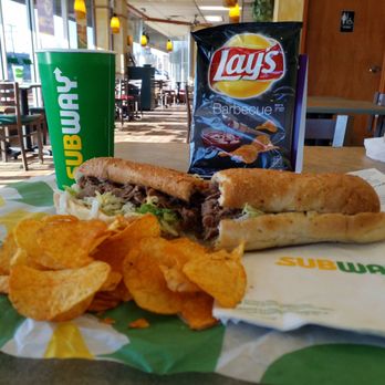 Subway - a sandwich and chips on a table - Sandwiches Near Me - Portland, Tennessee Subway - a sandwich and chips on a table - Sandwiches Near Me - Portland, Tennessee