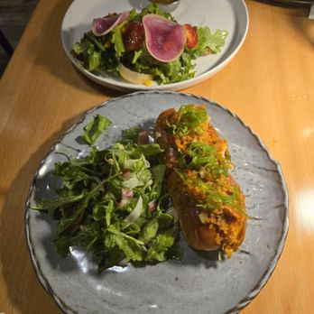 Sagaponack - Crispy branzino and chili lobster roll - Bars Near Me - New York, New York Sagaponack - Crispy branzino and chili lobster roll - Bars Near Me - New York, New York