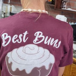 Thier motto "Best buns in town" JJ let me take the pic Thier motto "Best buns in town" JJ let me take the pic