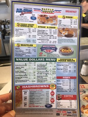 Menu photo 5 Waffle House Erlanger, KY