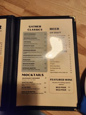 Menu photo 6 Gather 22 Indianapolis, IN
