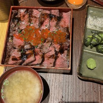 Tendon Kohaku - Wagyu set - Japanese Near Me - Bellevue, Washington Tendon Kohaku - Wagyu set - Japanese Near Me - Bellevue, Washington