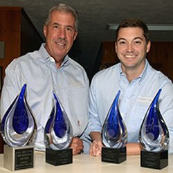 Holley Heating & Air Conditioning - Owner, Lee Boylston, along with General Manager, Ryan Robinson.