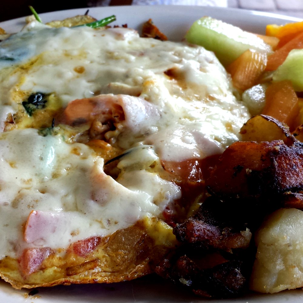 Pinky's - Tuscan fritatta, prosciutto, Turkey breast, rosemary, spinach, onion, tomato, provolone - Coffee & Tea Near Me - Tampa, Florida Pinky's - Tuscan fritatta, prosciutto, Turkey breast, rosemary, spinach, onion, tomato, provolone - Coffee & Tea Near Me - Tampa, Florida