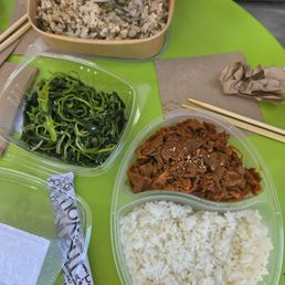 This is great korean food. This is great korean food.