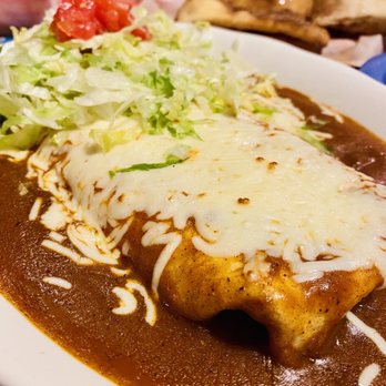 Mexican Villa - a plate of enchiladas and chips - Mexican Near Me - Springfield, Missouri