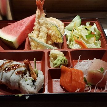 Momo Sushi - Sashimi and Tempura bento - Sushi Bars Near Me - Kelowna, British Columbia