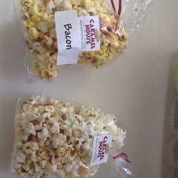 The bacon and caramel popcorn! The bacon and caramel popcorn!