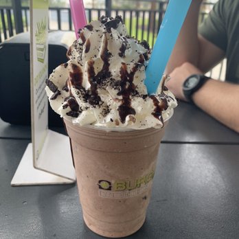 BurgerFi - Chocolate shake with Oreos mixed in! - Hot Dogs Near Me - Jacksonville, Florida