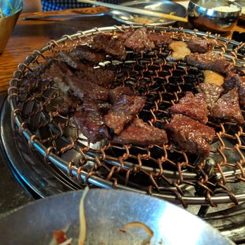 Jongro BBQ - Marinated kalbi, or short ribs. Yum! - Korean Near Me - New York, New York