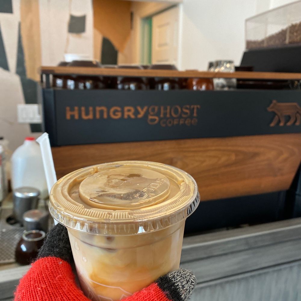 Hungry Ghost Coffee - Iced latte - Coffee & Tea Near Me - Brooklyn, New York Hungry Ghost Coffee - Iced latte - Coffee & Tea Near Me - Brooklyn, New York