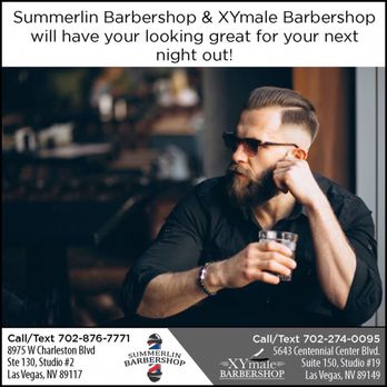 XYmale BarberShop - Two Convenient locations, One expectation.
-QUALITY SERVICE- - Barbers Near Me - Las Vegas, Nevada XYmale BarberShop - Two Convenient locations, One expectation.
-QUALITY SERVICE- - Barbers Near Me - Las Vegas, Nevada
