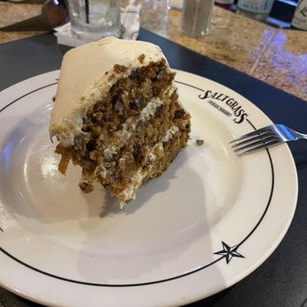Saltgrass Steak House - The carrot  cake was divine and amazing and took two days to eat!!! - Steakhouses Near Me - Amarillo, Texas