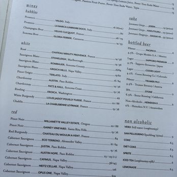Shorebird - menu of wines (bubbles, white, and red), sake, bottled beer, and non alcoholic - New American Near Me - San Diego, California Shorebird - menu of wines (bubbles, white, and red), sake, bottled beer, and non alcoholic - New American Near Me - San Diego, California