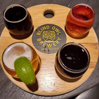 Blind Owl Brewery - $7 FLIGHT - Brewpubs Near Me - Indianapolis, Indiana