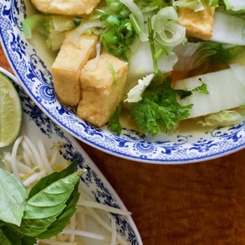 LeQuy - Veggie "Phở" ($11) w/ egg noodle sub - Vietnamese Near Me - Campbell, California LeQuy - Veggie "Phở" ($11) w/ egg noodle sub - Vietnamese Near Me - Campbell, California