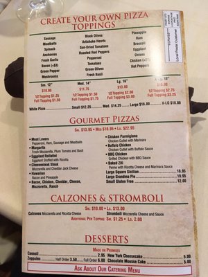 Menu photo 4 Chiafullo's Atlantic Highlands, NJ
