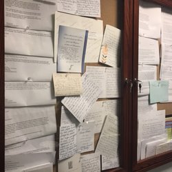 Mid Valley Hospice - Our wall of appreciation from families