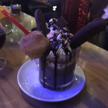 Bar Siena - BOMBOBAR dessert- s'mores hot chocolate - Italian Near Me - Chicago, Illinois