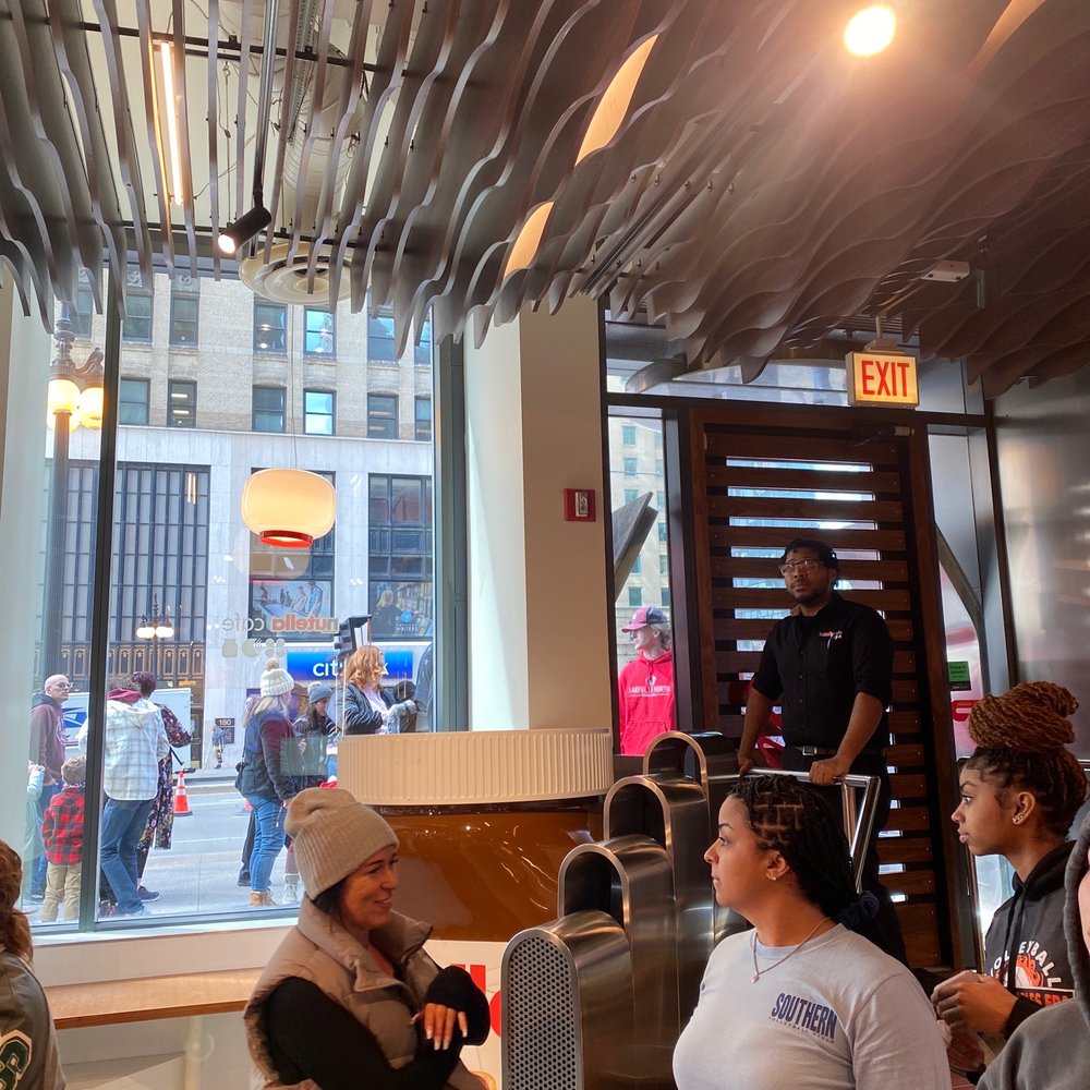 Nutella Cafe - Rude manager/server long line for no reason - Desserts Near Me - Chicago, Illinois Nutella Cafe - Rude manager/server long line for no reason - Desserts Near Me - Chicago, Illinois