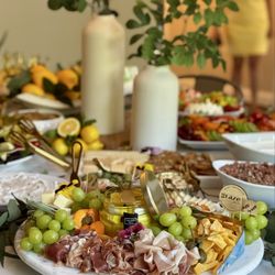 Grazed By Ivana - Cheese and charcuterie board, elevated grazing table