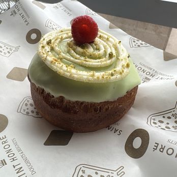 Saint Honoré - Pistachio and vanilla, it was delicious. PS Alex gifted me this donut and I don't know why other than she is such a loving and giving soul. - Donuts Near Me - Las Vegas, Nevada Saint Honoré - Pistachio and vanilla, it was delicious. PS Alex gifted me this donut and I don't know why other than she is such a loving and giving soul. - Donuts Near Me - Las Vegas, Nevada