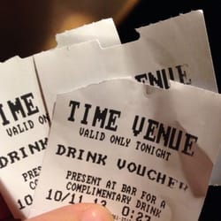 Time Nightclub - Bought tickets and got drink vouchers! Hoe cool is that? :)