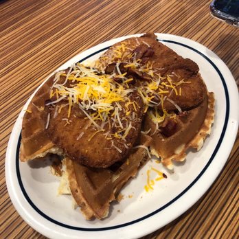 IHOP - Chicken bacon cheddar waffles - Breakfast & Brunch Near Me - Apopka, Florida IHOP - Chicken bacon cheddar waffles - Breakfast & Brunch Near Me - Apopka, Florida