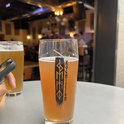 Kognisjon Bryggeri - Blueberry Weis (minus a couple dips!)