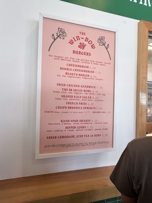 Menu photo 5 The Win-Dow Santa Monica Santa Monica, CA Menu photo 5 The Win-Dow Santa Monica Santa Monica, CA