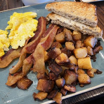 First Watch - Scrambled Eggs, Bacon, Home-style potatoes & wheat toast - Breakfast & Brunch Near Me - Union, New Jersey