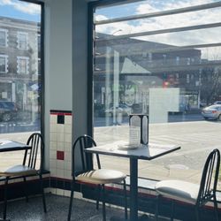Table next to window